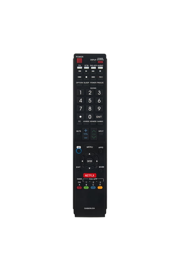 GA890WJSA Replaced Remote Compatible with Sharp TV GA935WJSA LC40LE832U LC42LE540U LC46LE830UC LC52LE832U LC60C6400U LC70LE750U LC80LE844U LC46LE830UB LC52LE830U