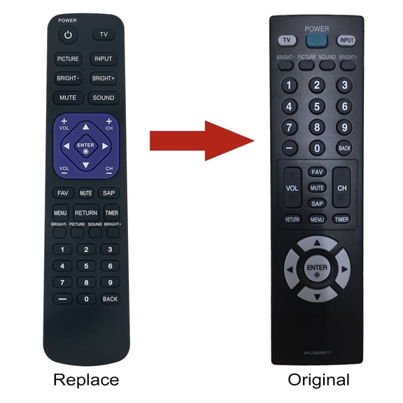 Allimity MKJ36998111 Replaced Remote Compatible with LG LCD LED PDP TV RTMKJ36998111 MKJ36998111