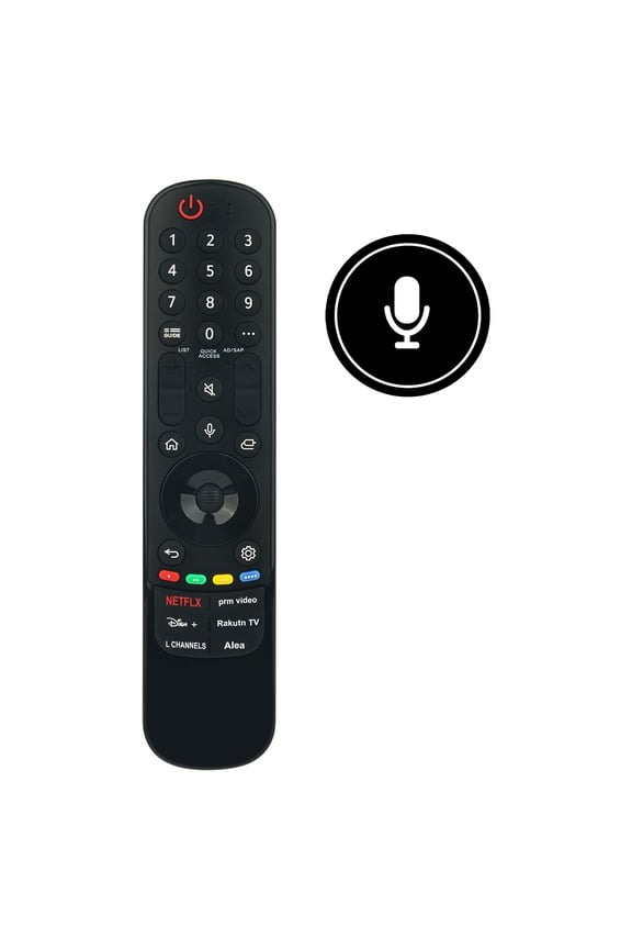 MR23GA AKB76043103 Voice Replaced Remote Control Compatible with LG TV 43UQ8050PSK 50NANO80SQA 55NANO75UQA 65UR9000PUA 75QNED80AQA 86QNED90UQA OLED42C2PUA OLED43C3PSA