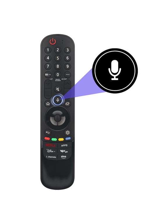MR24GN AKB76045106 Voice Replaced Remote Control Compatible with LG OLED Smart TV MR24GA MR24GN AKB76045106