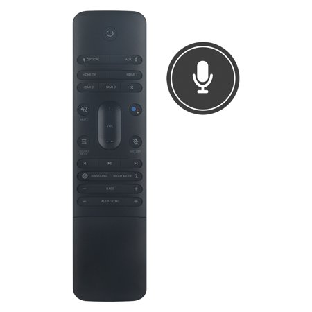 Allimity MRC00016011 Voice Replaced Remote Control Compatible with Harman Kardon Citation SoundBar Speaker System MRC00016011
