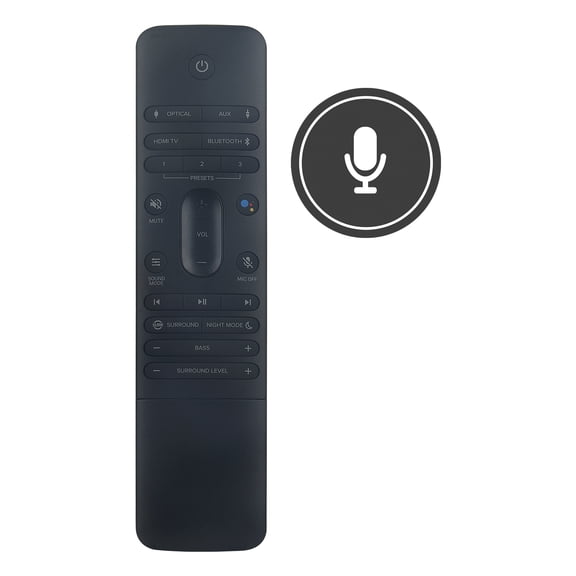 Allimity MRC00023013 Voice Replaced Remote Control Compatible with Harman Kardon Citation MultiBeam 700 SoundBar System MRC00023013