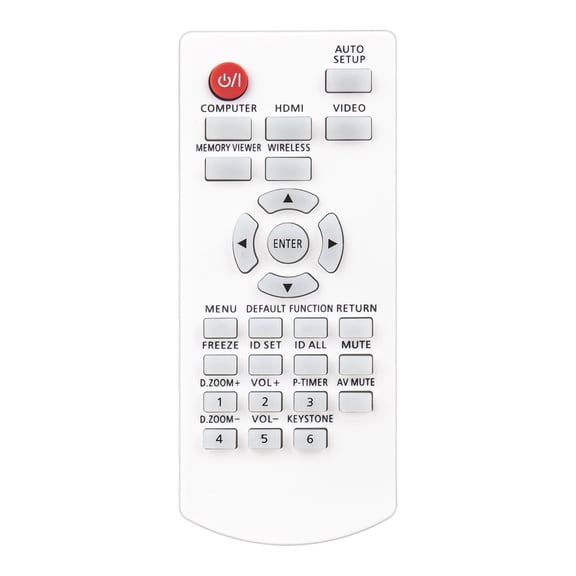 Allimity N2QAYA000142 Replaced Remote Control Compatible with Panasonic LCD Projector PT-SW280A PT-SX300A PT-SX320A
