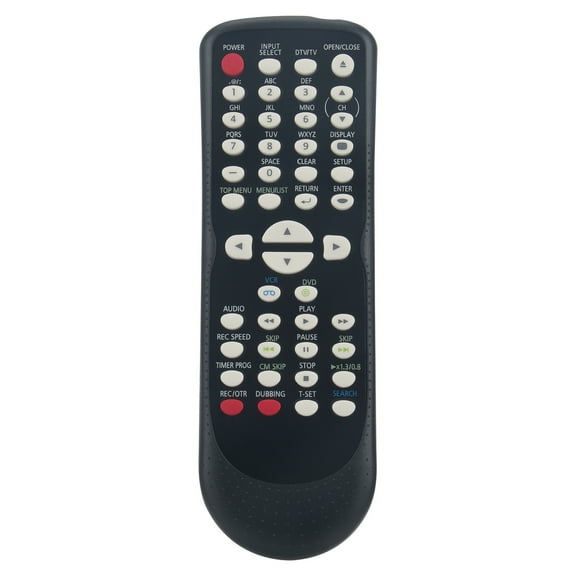 Allimity NB666 Replacement Remote fit for Sylvania/Funai Digital Disc DVD VCR Recorder ZV450SL8 NB657 NB659 NB659UD NB666UD