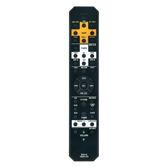 Allimity RAV14 V694130 Replaced Remote Control Compatible with Yamaha AV Receiver System RAV14-V694130 RX-V396RDS RX-V420 RX-V420RDS RXV420 RXV396RDS RXV420RDS