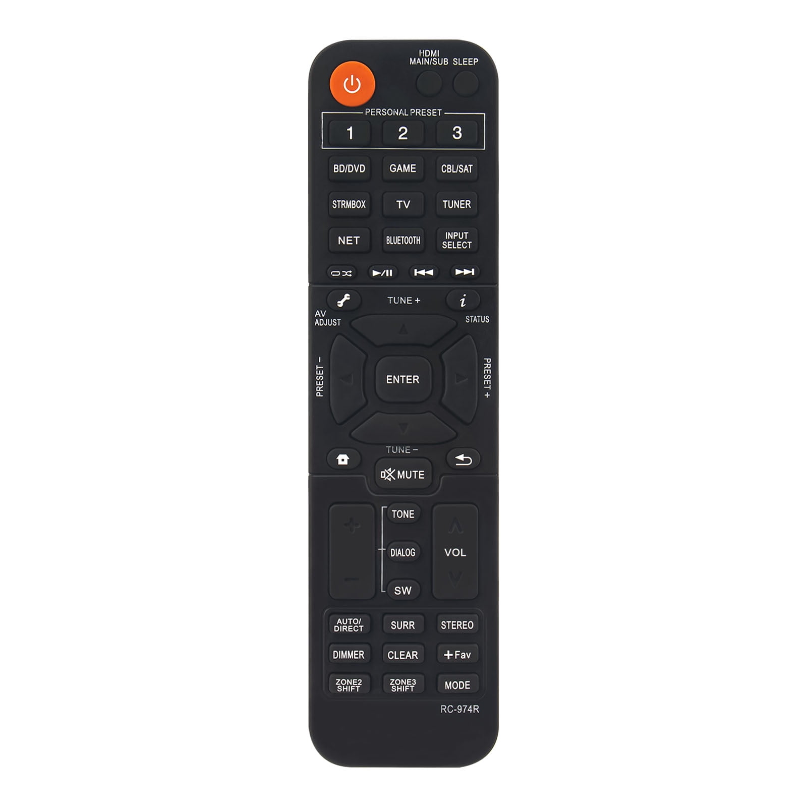Allimity RC-974R Replaced Remote Control Compatible with Pioneer AV ...