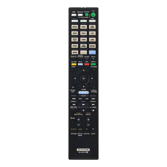 Allimity RM-AAP078 Replaced Remote Compatible with AV Receiver System RM-AAP080 STR-DH820 STRDH820 STR-DN1030 STRDN1030