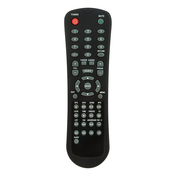 Allimity Replaced Remote Control Compatible with NAXA NT and NTD Model 12 Volt TVs TV DVD Combo NT-2407 NT-2409 NT-2410 NT-3201 NTD-2457A NTD-1356 NTD-1553 NT-1907 NTD-1952 NTD-1955