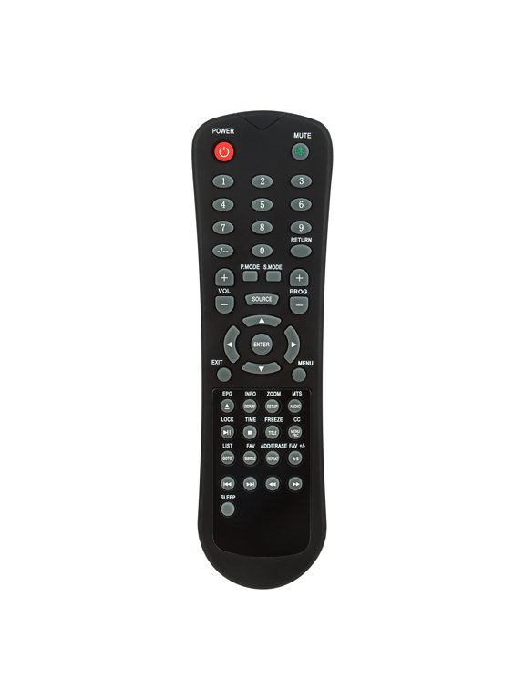 Replaced Remote Control Compatible with NAXA NT and NTD Model 12 Volt TVs TV DVD Combo NT-2407 NT-2409 NT-2410 NT-3201 NTD-2457A NTD-1356 NTD-1553 NT-1907 NTD-1952 NTD-1955