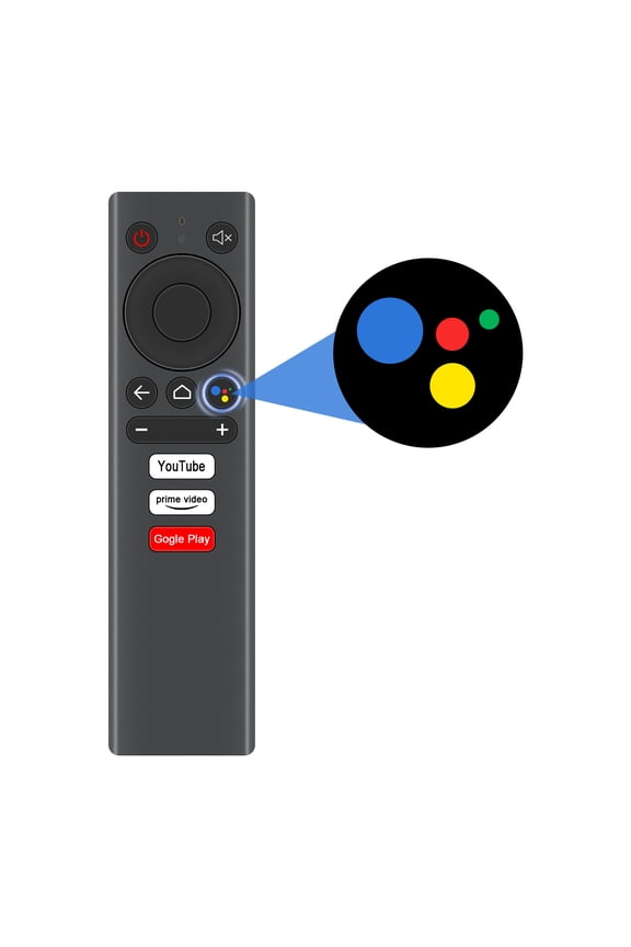Voice Replaced Remote Control Compatible with Mecool TV Box M8S Pro+ Plus KM1, KM2, KM3, KM6, KM7, KM2 Plus, KM9 PRO