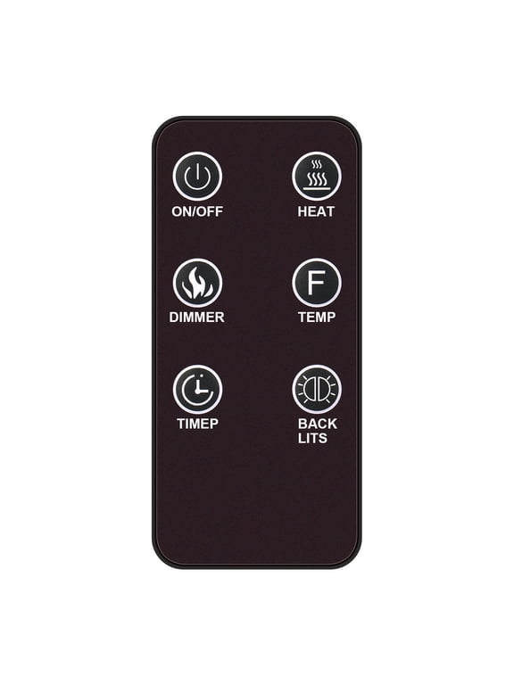 WF36BCFW Replaced Remote Control Compatible with Greystone RV Electric Fireplace Heater F2655T WF36BCFW 324-000081 324-000146