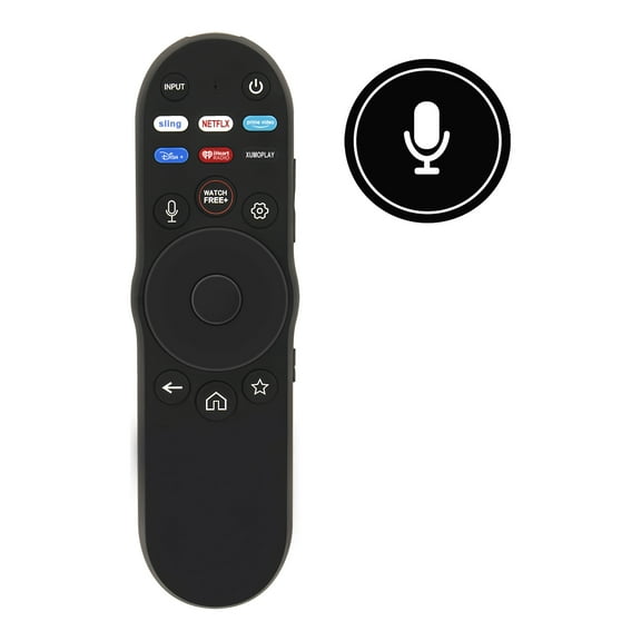 Allimity XRT270 Voice Replaced Remote Control Compatible with Vizio FHD 4K Quantum, Quantum Pro QLED P-Series, V-Series, D-Series Smart TV VQP65C-84 VQP75C-84 P65Q9-J01 P75Q9-J01 D24FM-K01 D32FM-K01