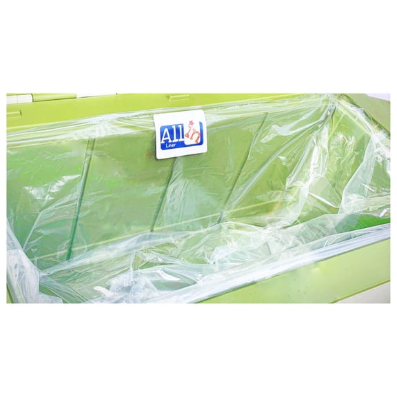 Allinliner Cooler Liners 8 Pack Disposable Heavy Duty Ice Chest Liners 60150 Qt