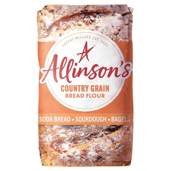 Allinson's Country Grain Bread Flour 1Kg, Imported from Britain