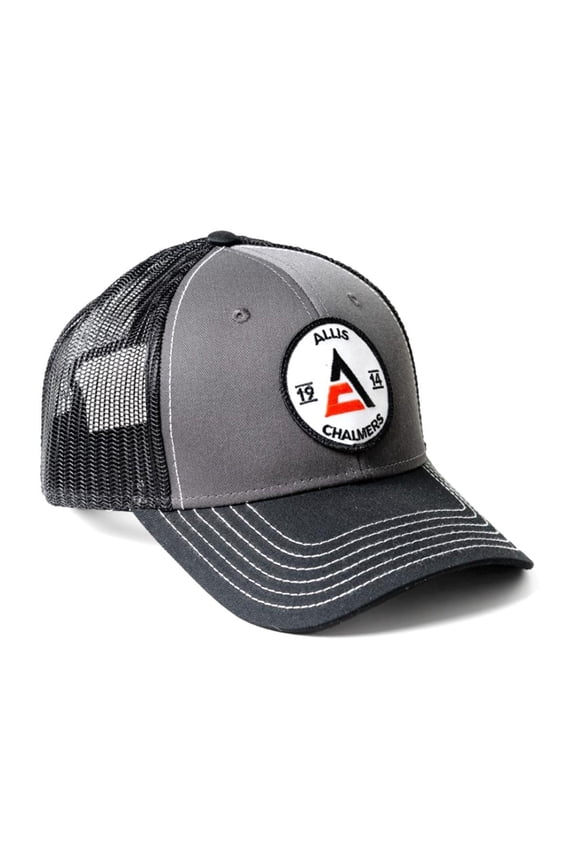 Allis Chalmers 1914 Logo Gray with Black Mesh Back Hat, 14GBM