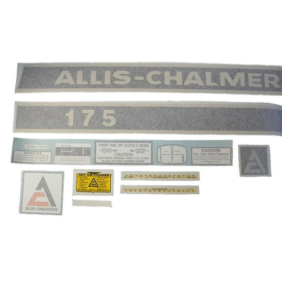 Allis Chalmers AC 175 Decal Set
