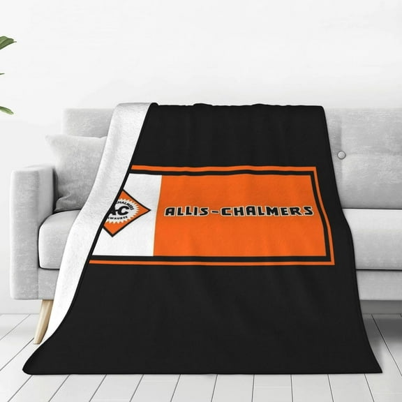 Allis Chalmers Blanket Large Luxury Fleece Soft Anti-Static Anti-Pilling Flannel Bed Blanket