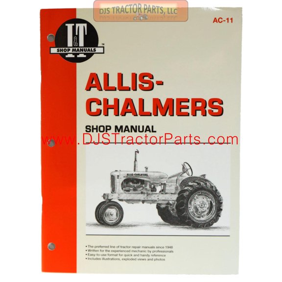 Allis Chalmers I&T IT Shop Service Manual B C CA G RC WC WD WD45 WF