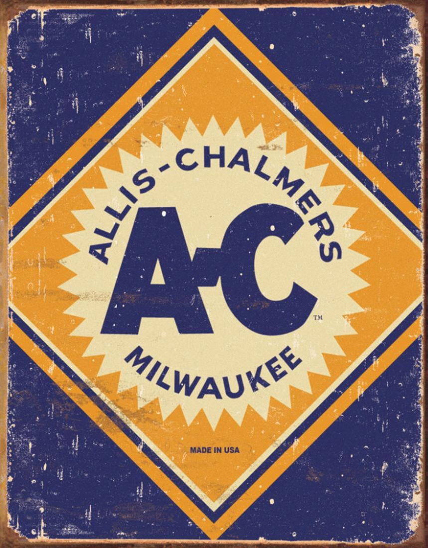 Allis Chalmers Logo Tin Sign - 12x16 - Walmart.com, image size:859x1100