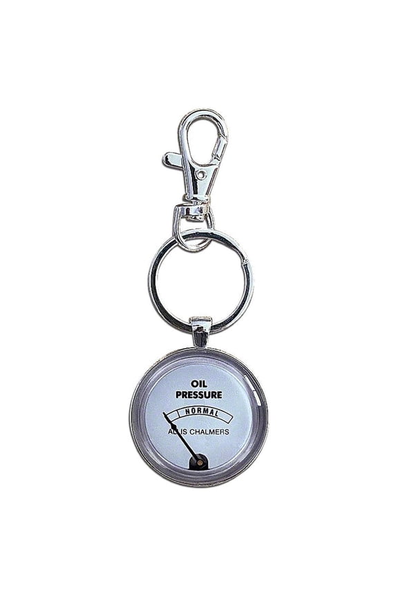 Allis Chalmers Oil Pressure Gauge Keychain Fits Allis Chalmers Tractor