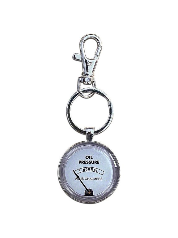 Allis Chalmers Oil Pressure Gauge Keychain Fits Allis Chalmers Tractor