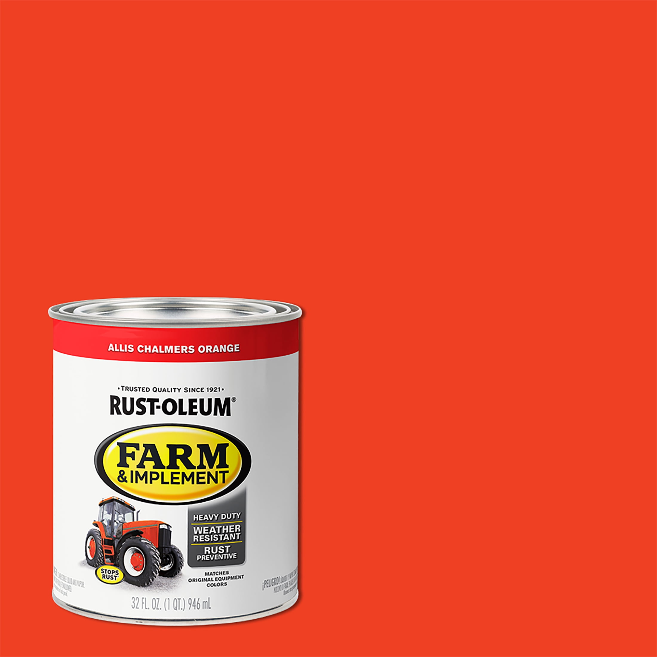 Kubota Orange, Rust-Oleum Specialty Gloss Farm and Implement