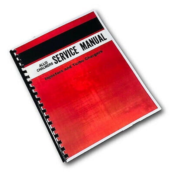 Allis Chalmers Roosa Master Db Injectors Turbo Chargers Service Manual Repair