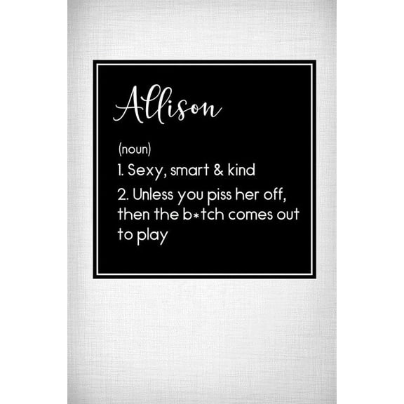 Allison - Sexy, Smart Kind (Paperback)