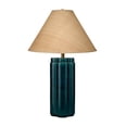 thumbnail image 1 of Allister Ceramic Table Lamp with Raffia Shade, 1 of 4