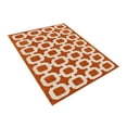 thumbnail image 1 of Alliyah Rugs Alliyah Handmade Coral Rose Wool Rug (5' x 8'), 1 of 4