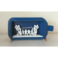 thumbnail image 1 of Alljoy Design People at Party with Balloons and Decorations 3D Pop Up Laser Cut Message in a Bottle Greeting Card, 1 of 2