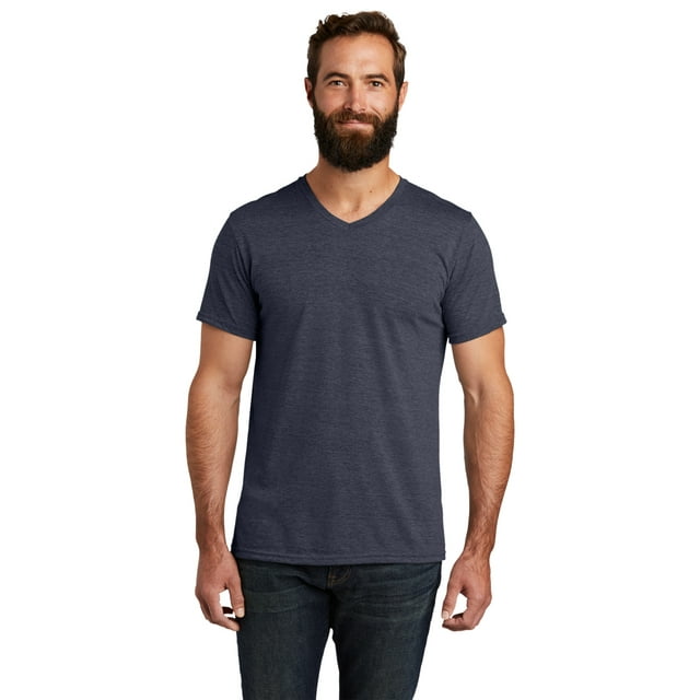 Allmade Unisex Tri-Blend V-Neck Tee AL2014 - Walmart.com