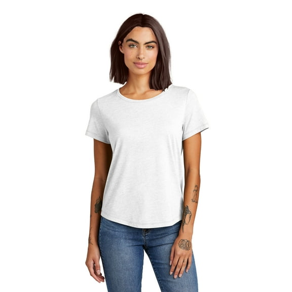 Allmade Women's Relaxed Tri-Blend Scoop Neck Tee AL2015