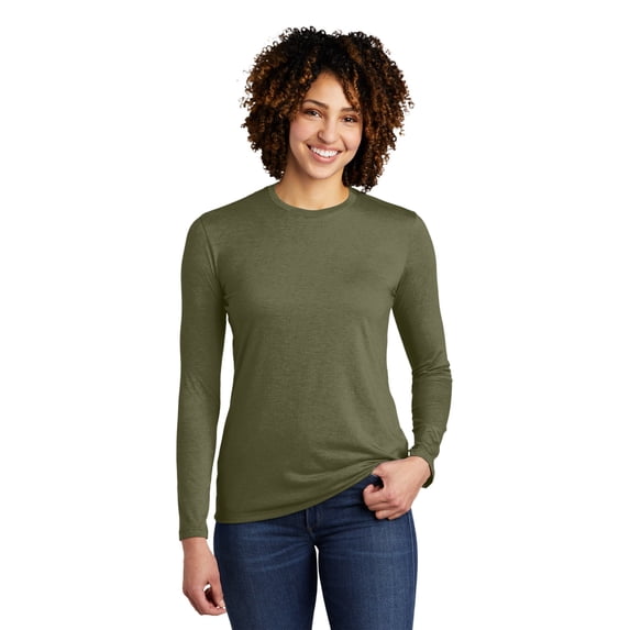 Allmade Women's Tri-Blend Long Sleeve Tee AL6008
