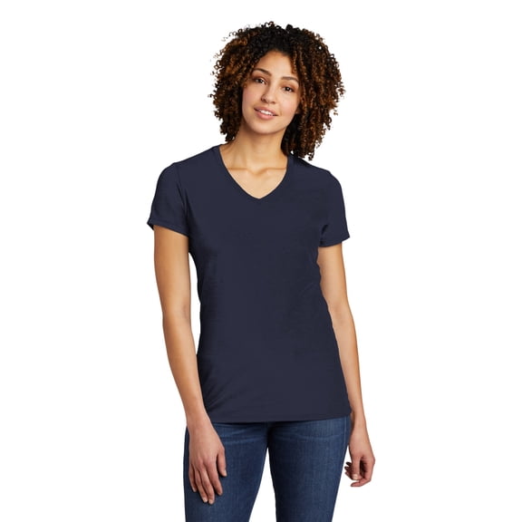 Allmade Women's Tri-Blend V-Neck Tee AL2018