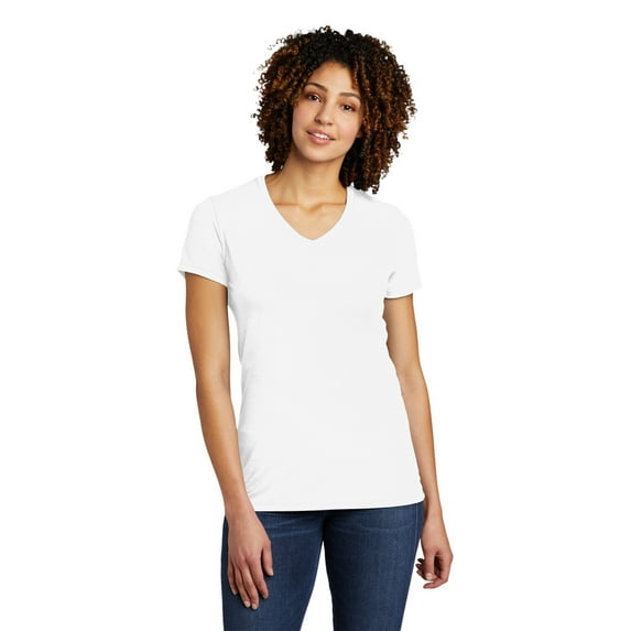 Allmade Women's Tri-Blend V-Neck Tee AL2018