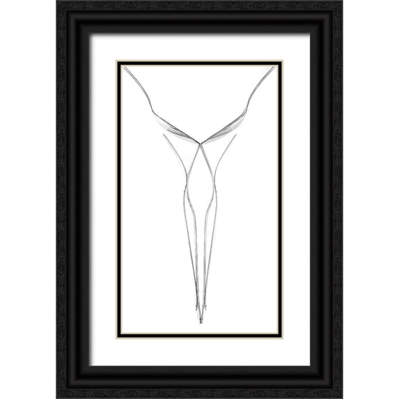 Allmaier, Michael 16x24 Black Ornate Wood Framed with Double Matting Museum Art Print Titled - Female Figure
