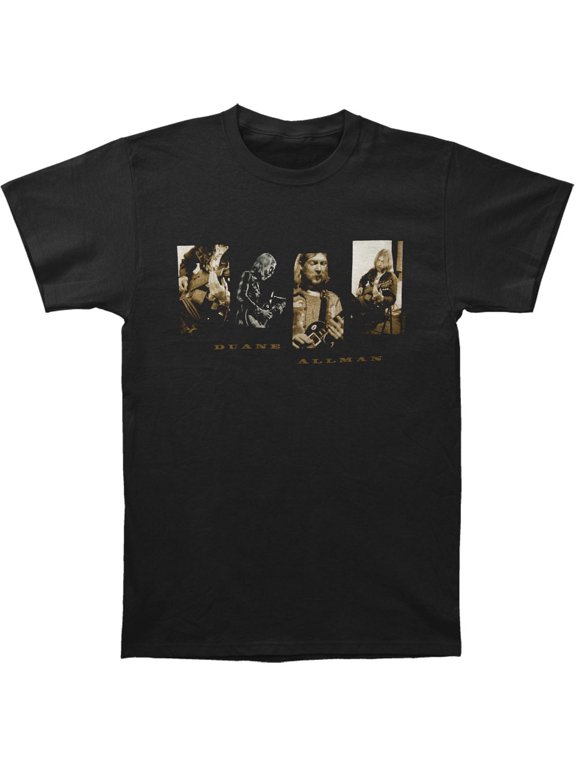 Men's Duane Allman Re-Evolution Slim Fit T-shirt X-Large Black