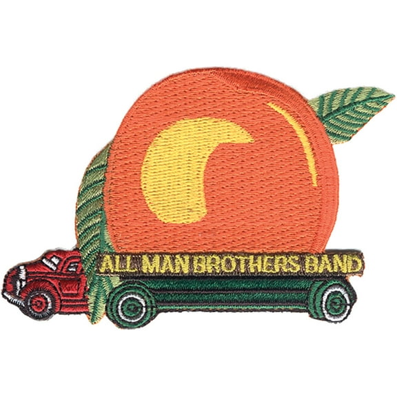 Allman Brothers Men's Embroidered Patch Orange