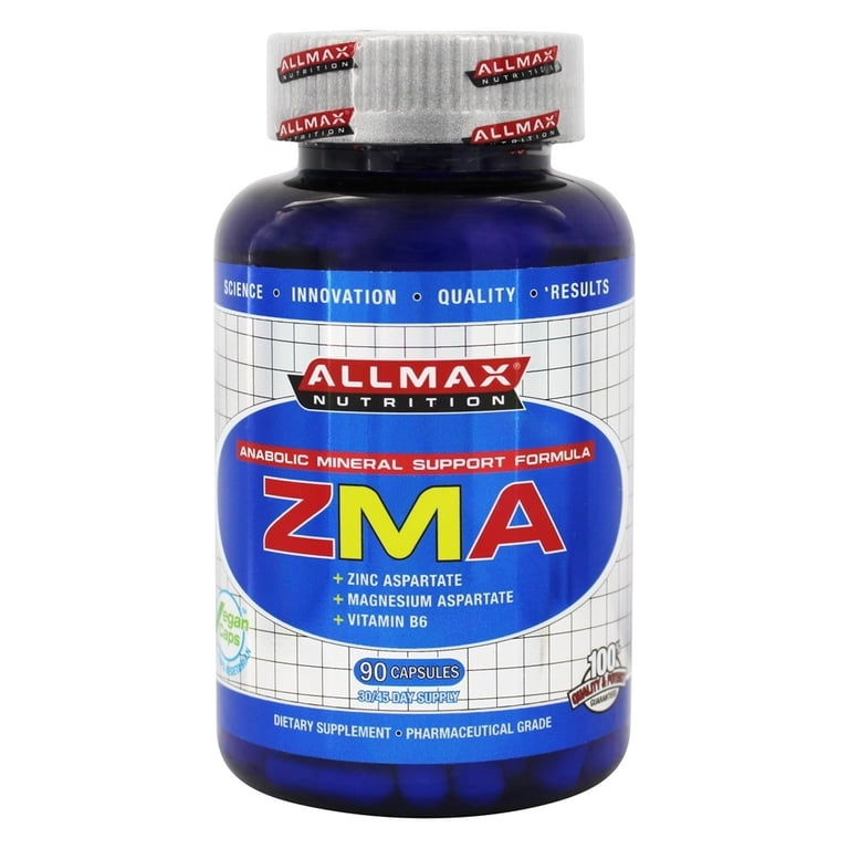 AllMax Nutrition ZMA - 90 Vegan Caps, Non-Steroidal Dietary