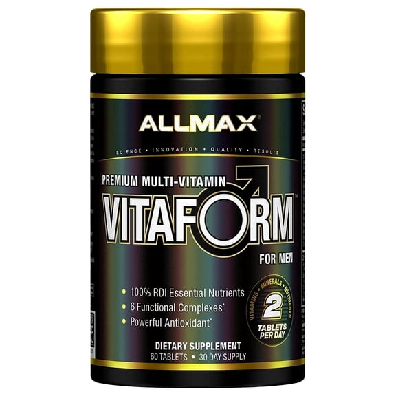 Allmax vitaform for men tablets, 60 ct