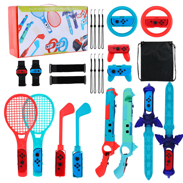 Allnice Largesize Switch Sports Accessories Bundle for Nintendo Switch