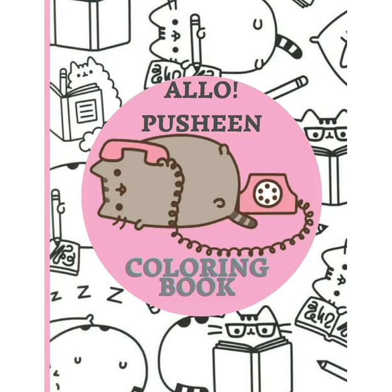 Coloring Cuteness: A Pusheen Coloring & Activity Book – Pusheen Shop