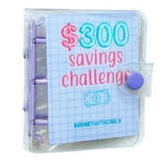 Alloet Envelope Challenge Binder Portable Book for Budgeting Planner(300 US Dollars)