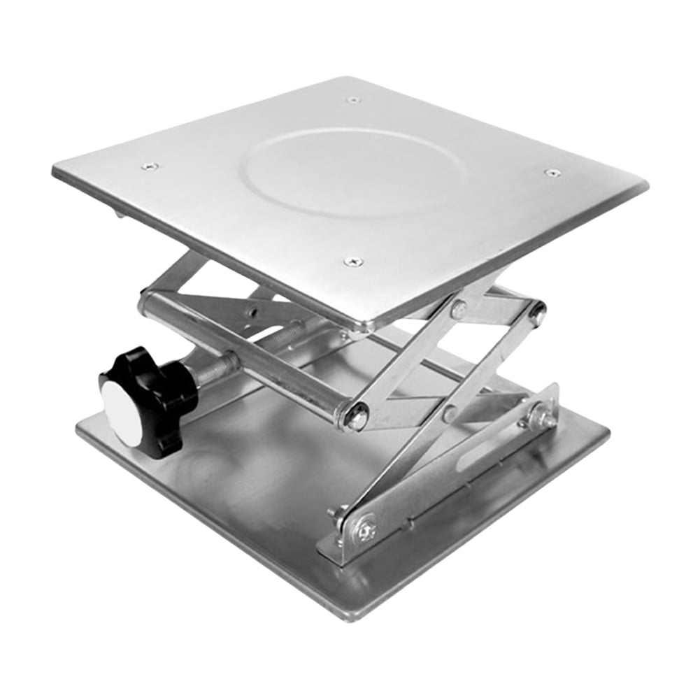 Alloet Manual Laboratory Table Lift Adjustable Lab Jack Stand Table Lift (200*200)