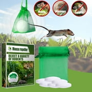 Alloet Peppermint Oil Rodent Repellent for Mouse Control Non-Toxic Humane Rodenticide Pellets Home