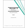 thumbnail image 1 of Linguistic Spelling Program Allographs Ii Student Workbook: Linguistic Spelling Program, (Spiral-Bound), 1 of 1