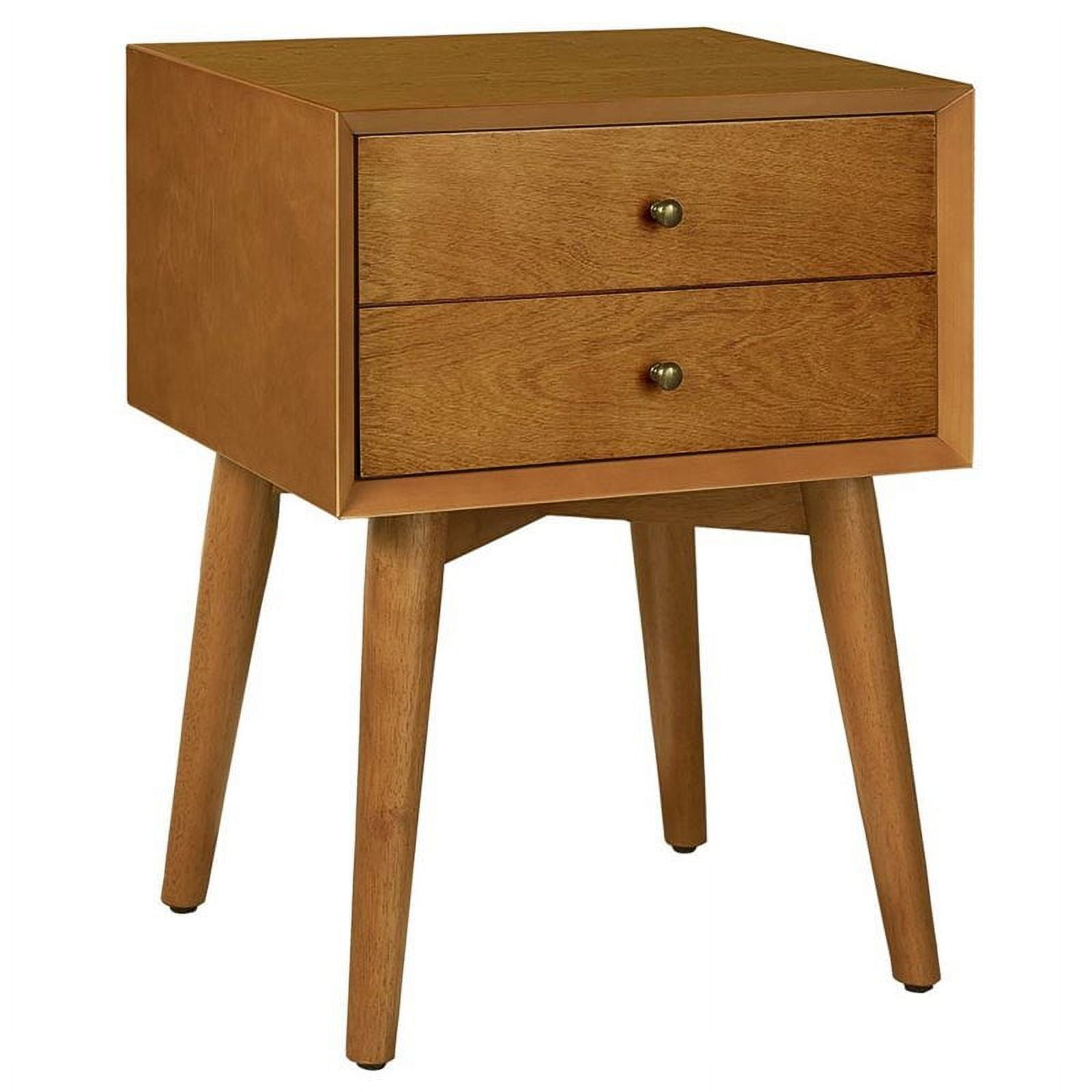 Acorn Mid-Century Modern 1-Drawer Nightstand