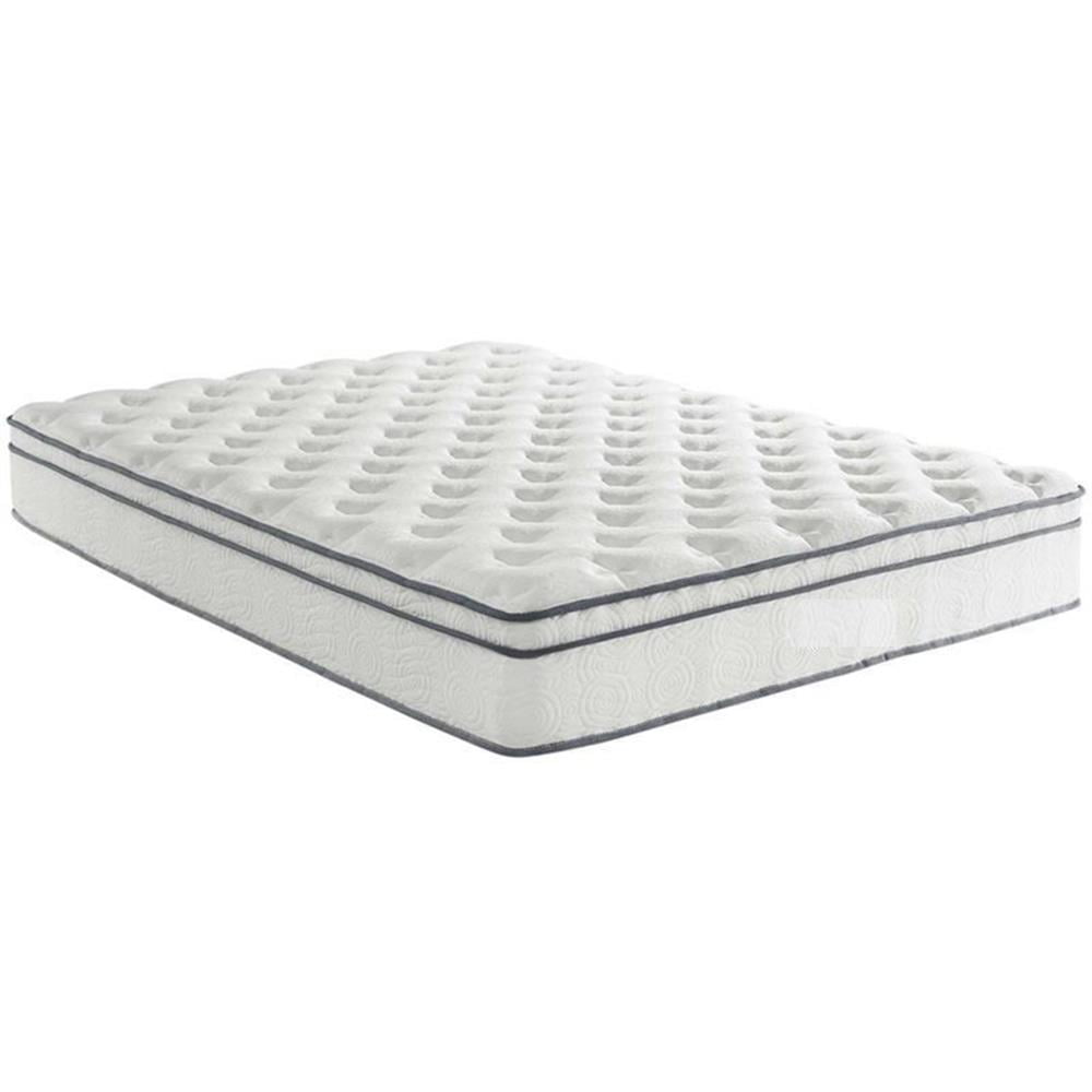 Allora 10" Full Innerspring Mattress in White