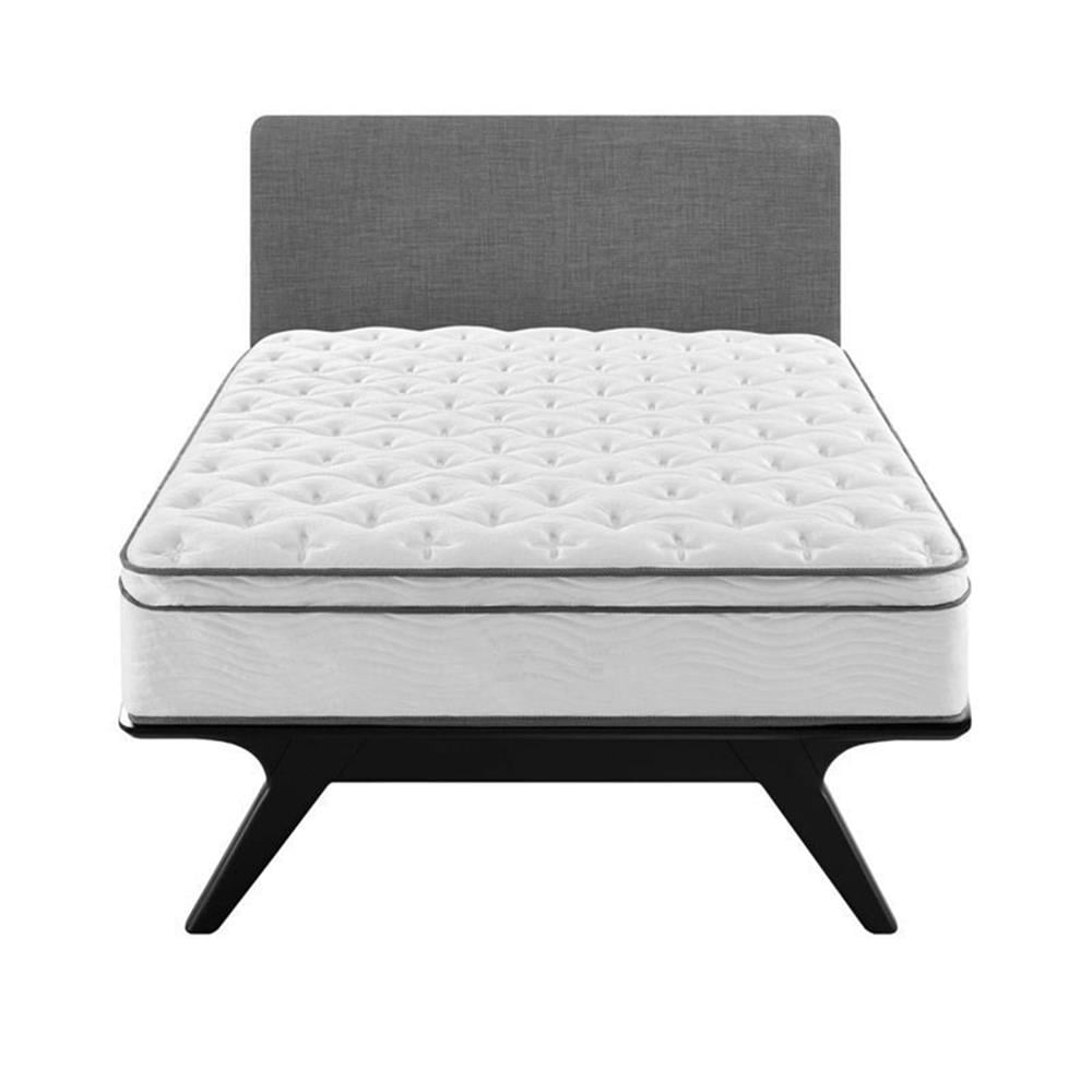 Allora 14" King Innerspring Mattress in White